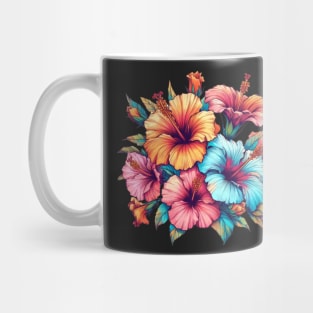 Stunning Tropical Hibiscus Flower Mug